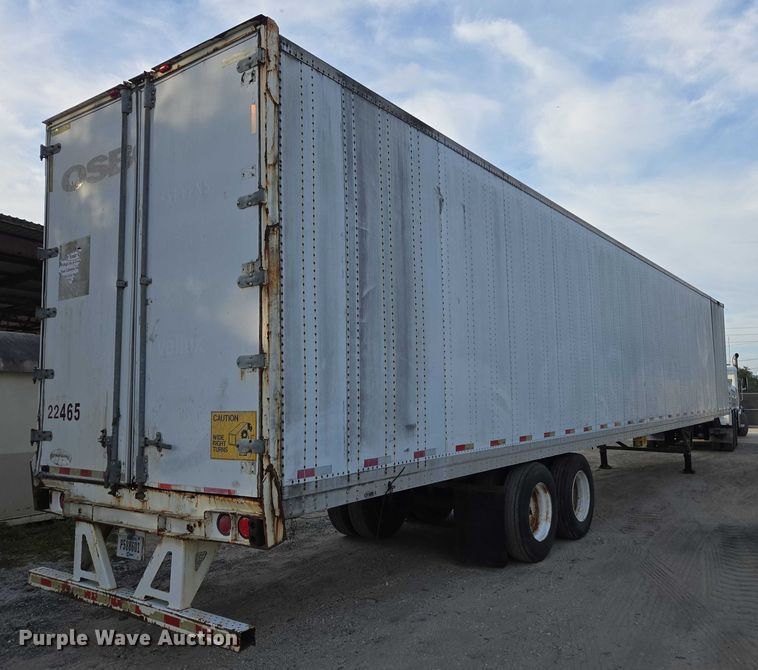 image for item DU2528 2003 Strick Corp. dry van trailer