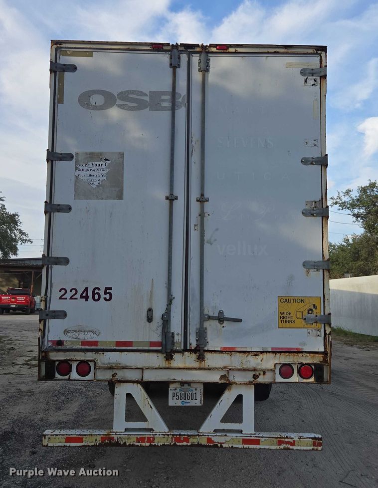image for item DU2528 2003 Strick Corp. dry van trailer
