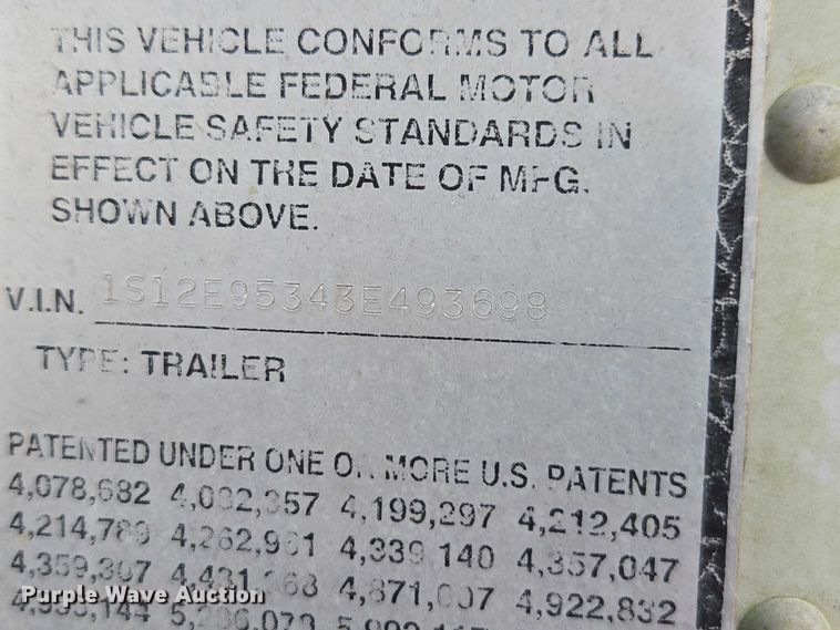 image for item DU2528 2003 Strick Corp. dry van trailer