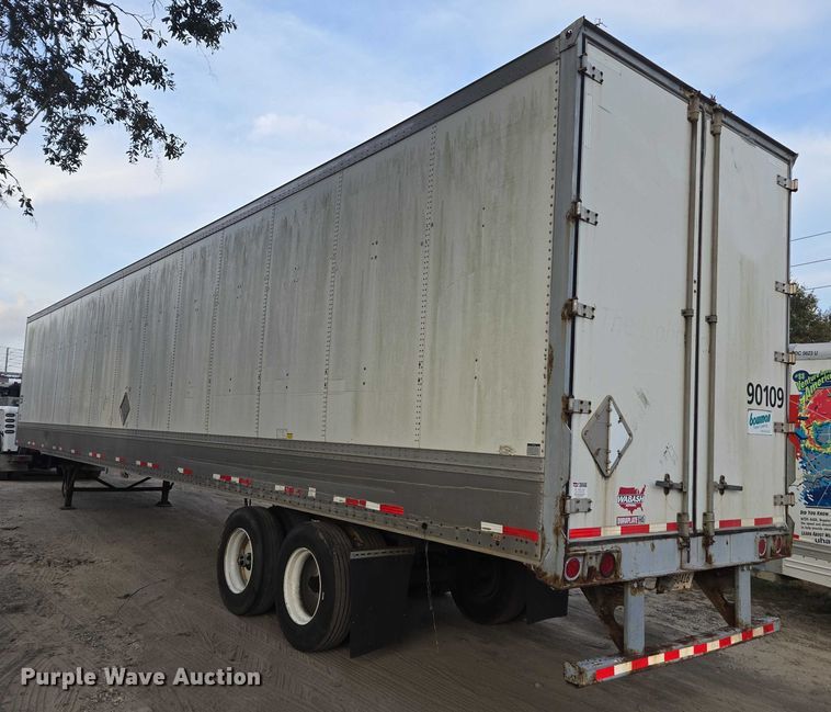 image for item DU2529 2011 Wabash dry van trailer