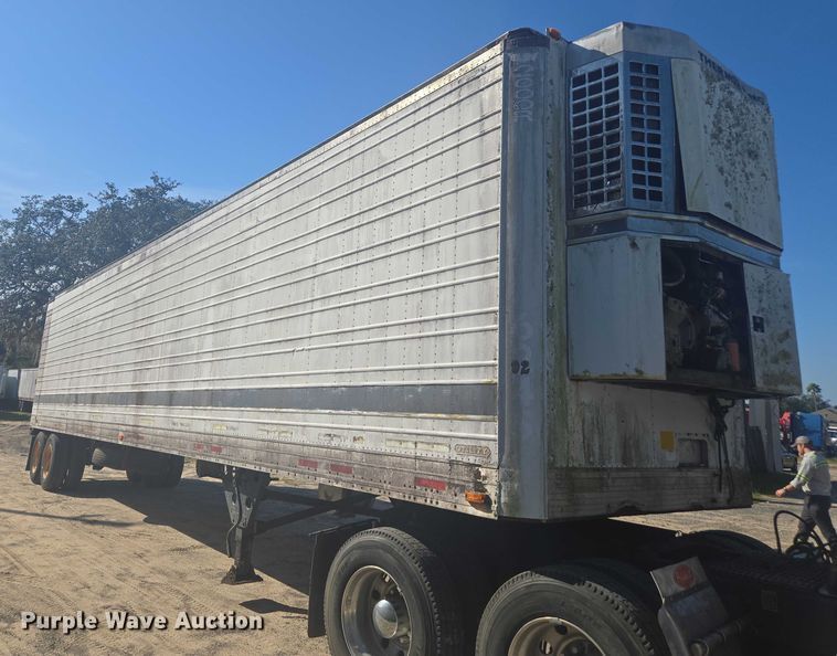 image for item DU2531 1992 Utility refrigerated van trailer