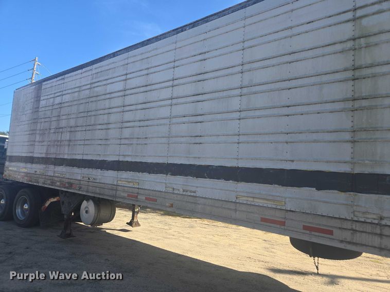 image for item DU2531 1992 Utility refrigerated van trailer