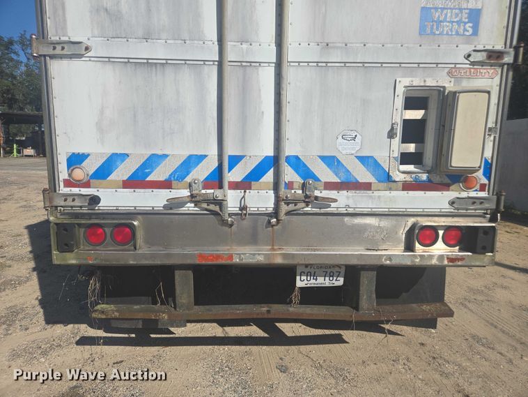 image for item DU2531 1992 Utility refrigerated van trailer