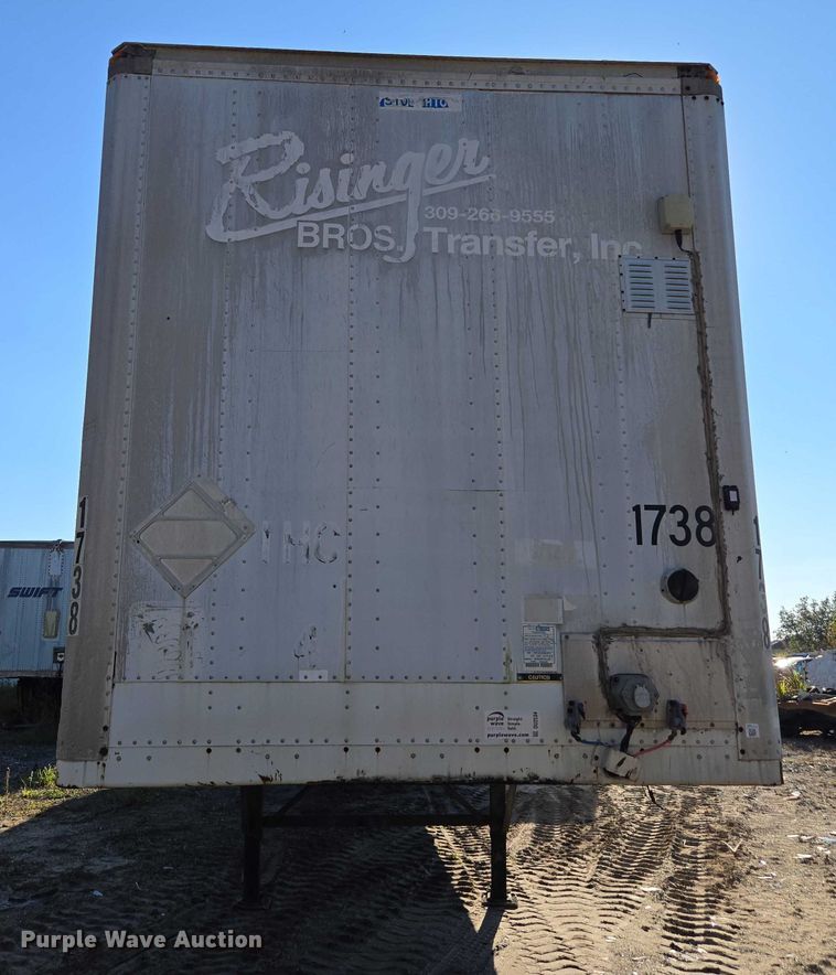 image for item DU2534 2005 Stoughton dry van trailer