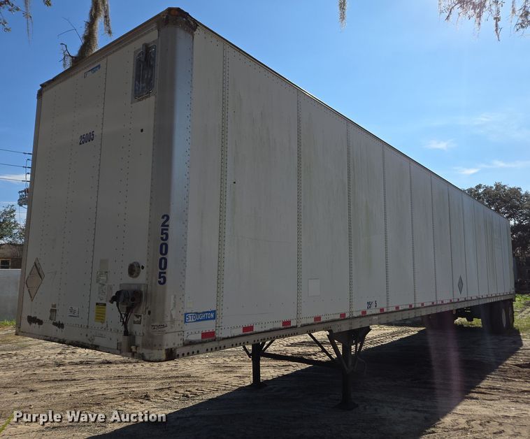 image for item DU2536 2011 Stoughton dry van trailer