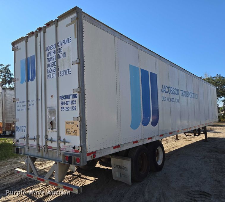 image for item DU2537 2006 Mond Industries dry van trailer