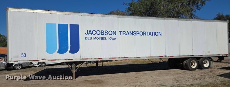 image for item DU2537 2006 Mond Industries dry van trailer