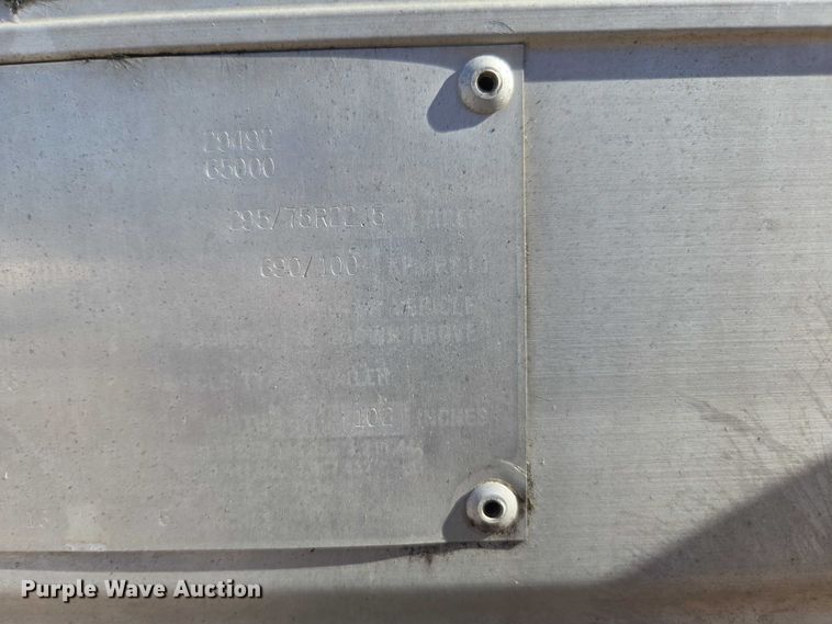 image for item DU2537 2006 Mond Industries dry van trailer