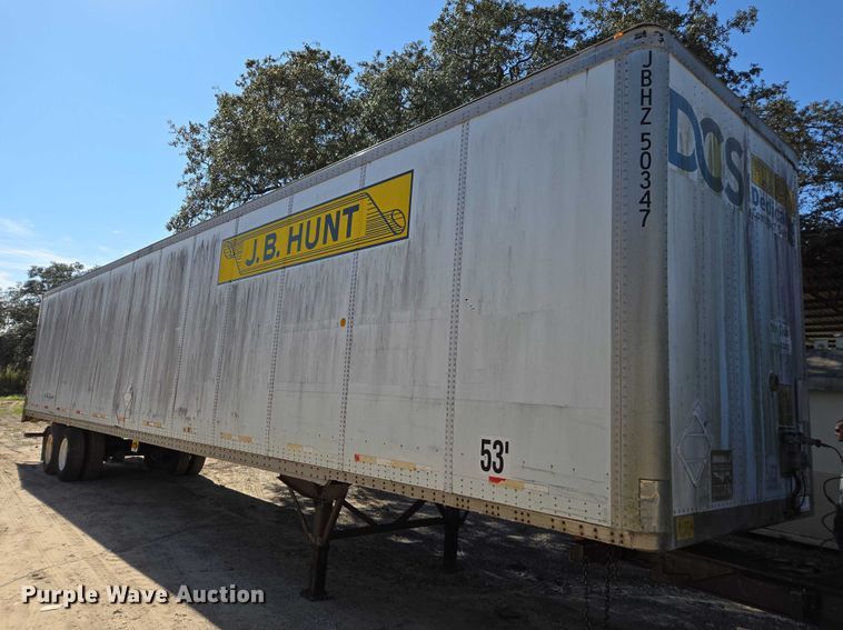image for item DU2538 2002 Wabash dry van trailer