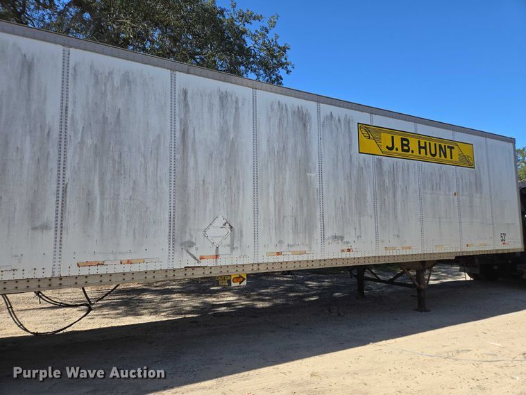 image for item DU2538 2002 Wabash dry van trailer