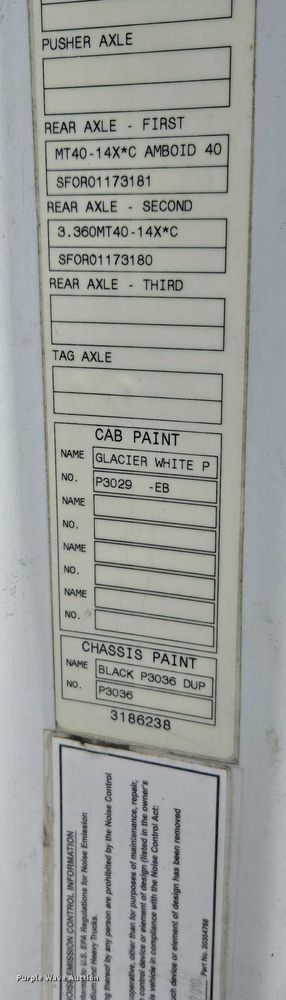 image for item DU2550 2011 Volvo VNL semi truck