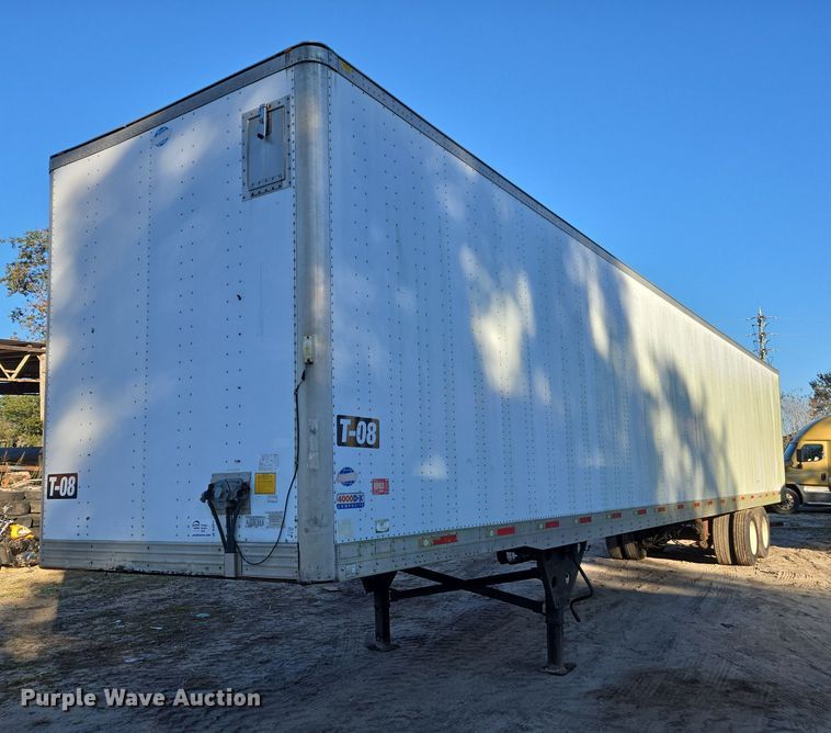 image for item DU2574 2010 Utility dry van trailer