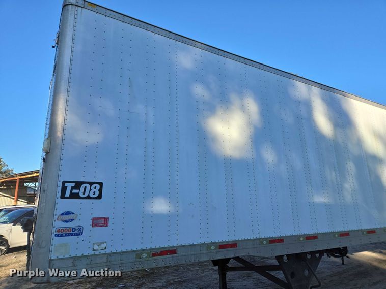 image for item DU2574 2010 Utility dry van trailer