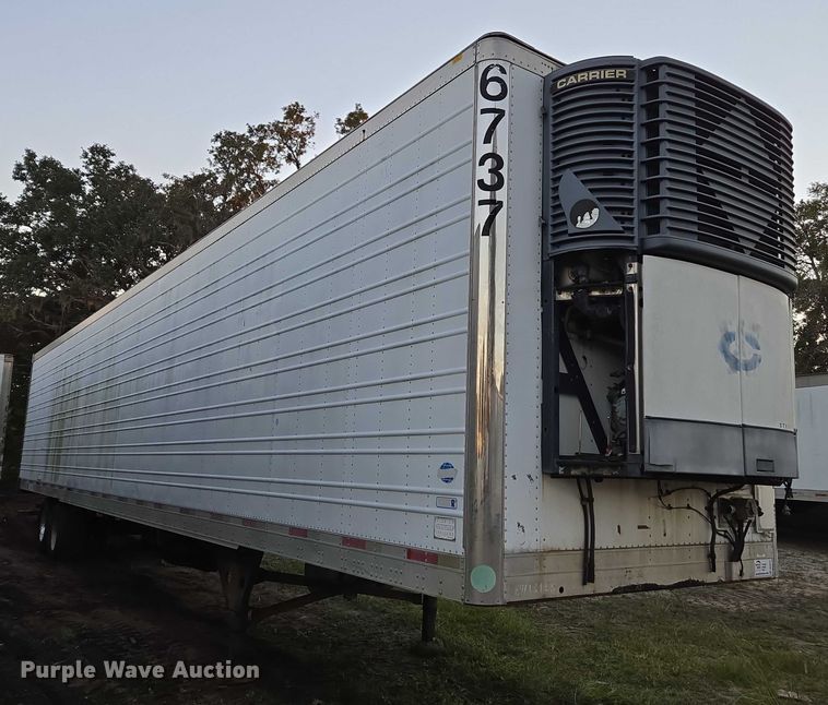 image for item DU2577 2007 Utility refrigerated van trailer