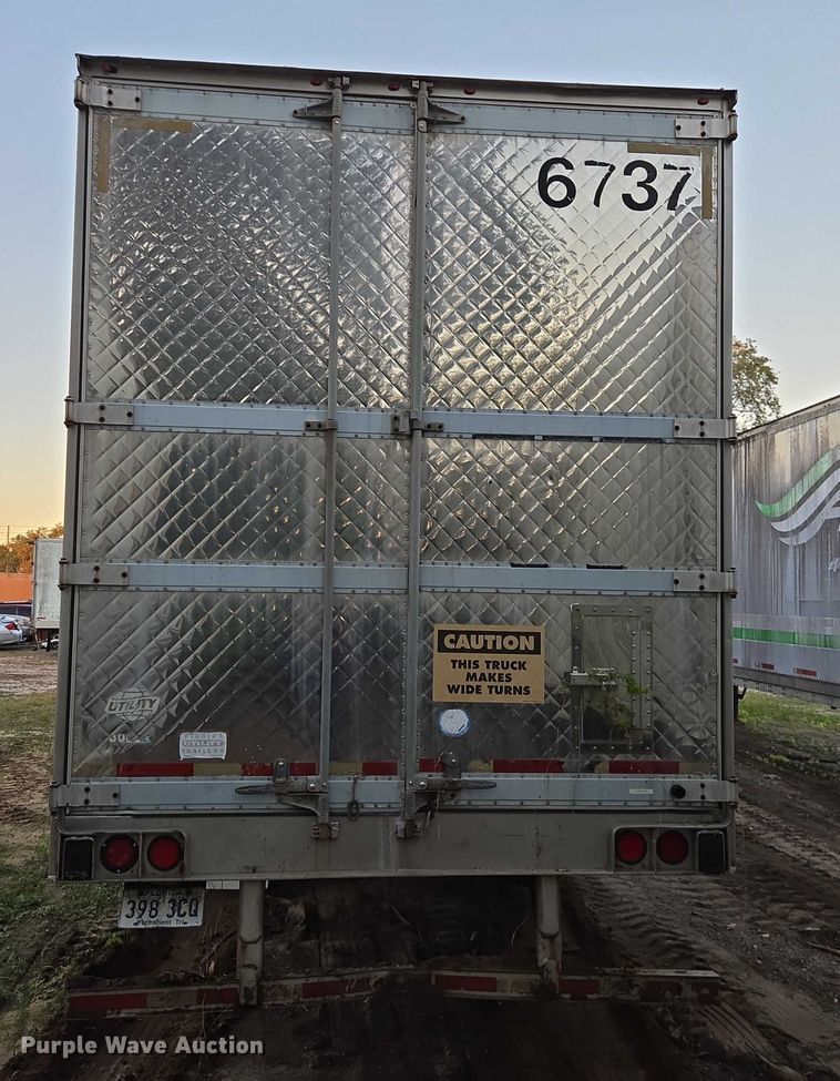 image for item DU2577 2007 Utility refrigerated van trailer