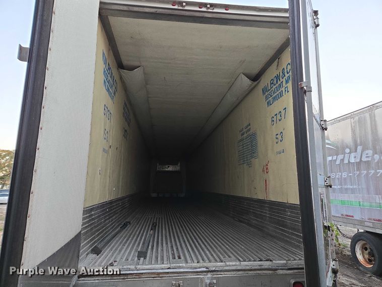 image for item DU2577 2007 Utility refrigerated van trailer