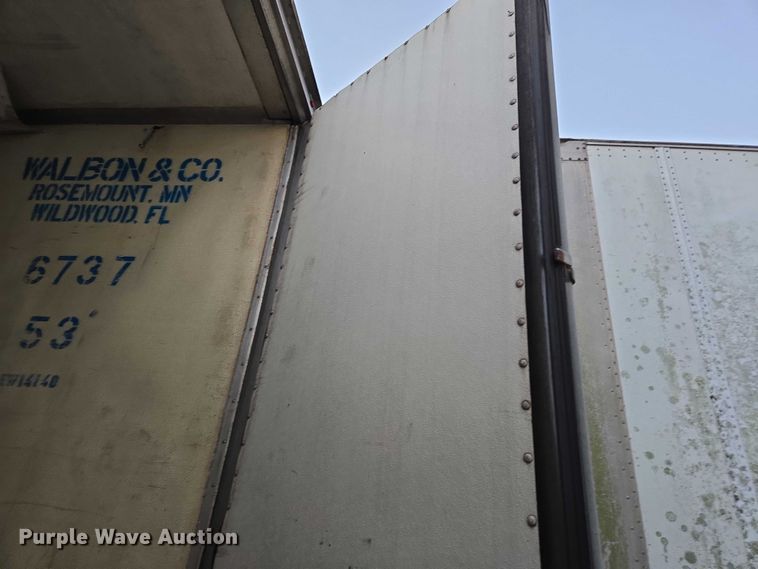 image for item DU2577 2007 Utility refrigerated van trailer