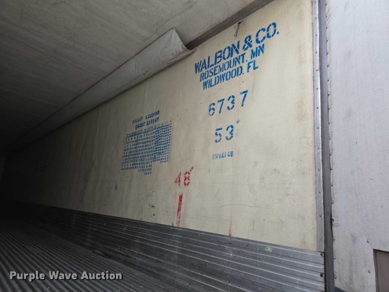 image for item DU2577 2007 Utility refrigerated van trailer