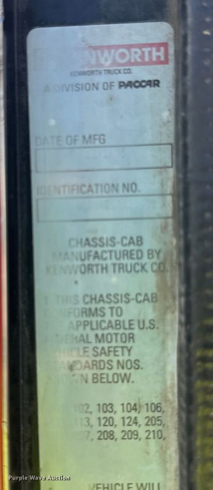 image for item DW4357 2006 Kenworth W900 ready mix truck