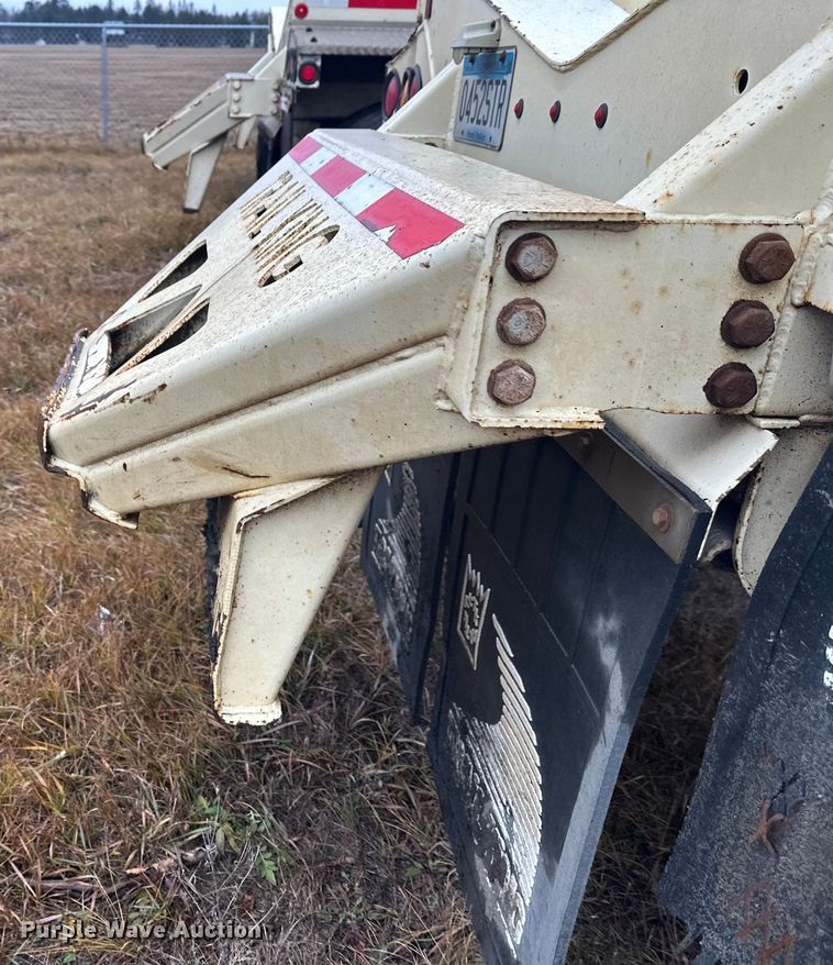 image for item DW4385 2016 Trail King TKBD1W26-433 bottom dump trailer