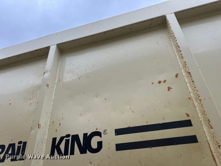 image for item DW4387 2016 Trail King TKBD1W26-433 bottom dump trailer