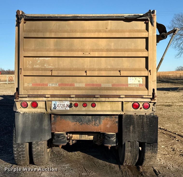 image for item DW5190 1991 Fruehauf DFA-30-53-102-T2 end dump trailer