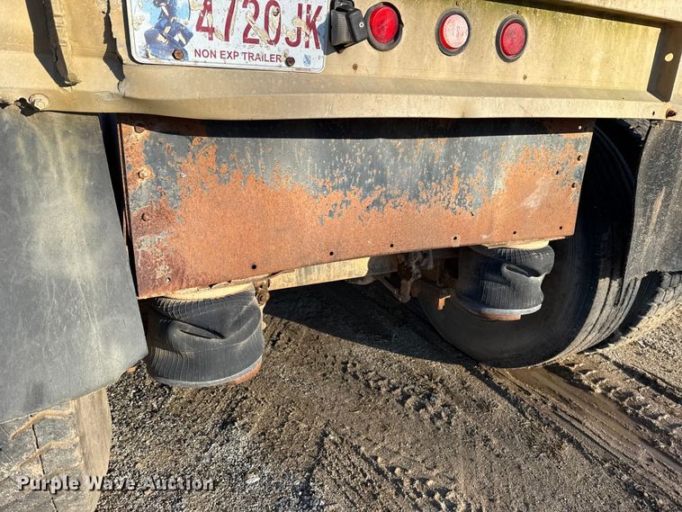 image for item DW5190 1991 Fruehauf DFA-30-53-102-T2 end dump trailer