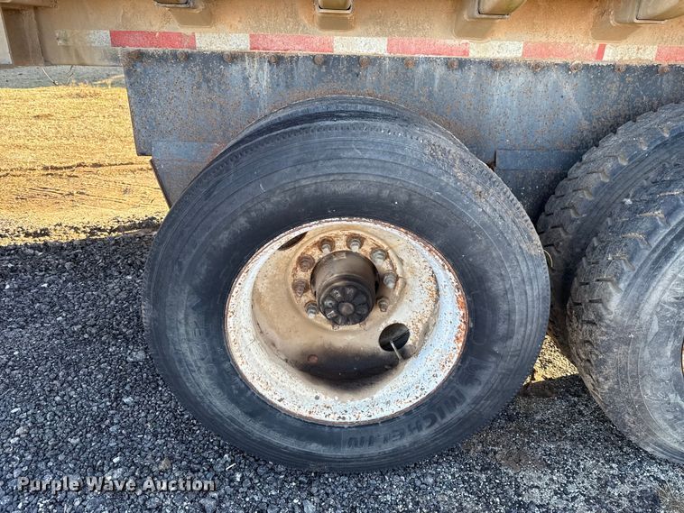 image for item DW5190 1991 Fruehauf DFA-30-53-102-T2 end dump trailer