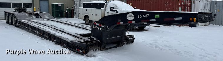 image for item DW6685 2007 Eager Beaver 50GSL-PT lowboy equipment trailer