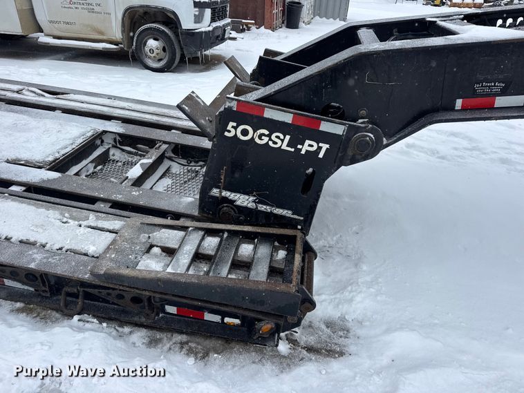 image for item DW6685 2007 Eager Beaver 50GSL-PT lowboy equipment trailer