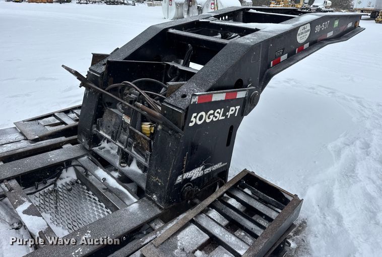 image for item DW6685 2007 Eager Beaver 50GSL-PT lowboy equipment trailer