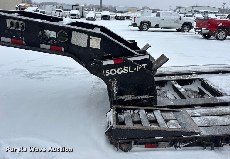 image for item DW6685 2007 Eager Beaver 50GSL-PT lowboy equipment trailer