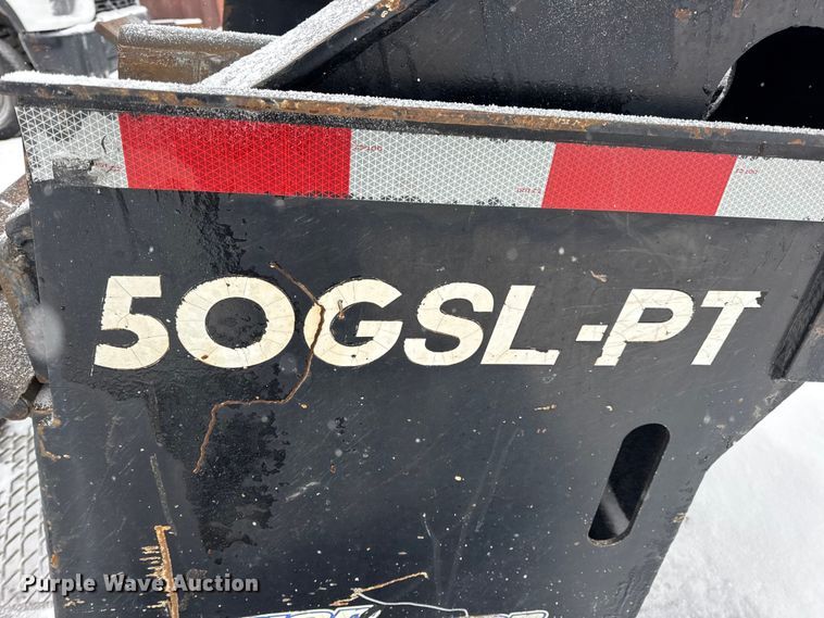 image for item DW6685 2007 Eager Beaver 50GSL-PT lowboy equipment trailer