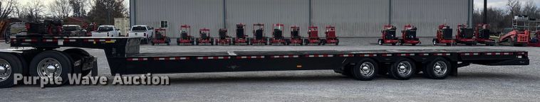 image for item DW7321 2013 Ledwell & Sons Enterprises drop deck hydraulic tail equipment trailer
