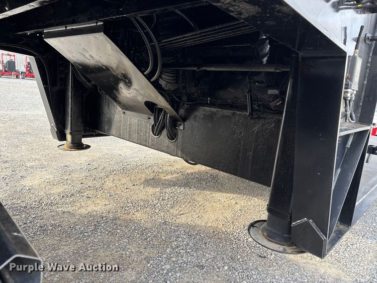 image for item DW7321 2013 Ledwell & Sons Enterprises drop deck hydraulic tail equipment trailer