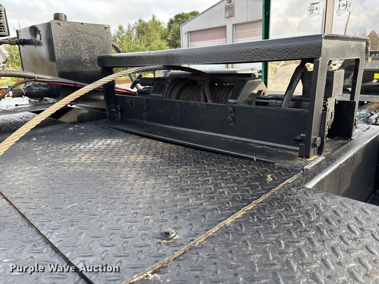 image for item DW7321 2013 Ledwell & Sons Enterprises drop deck hydraulic tail equipment trailer