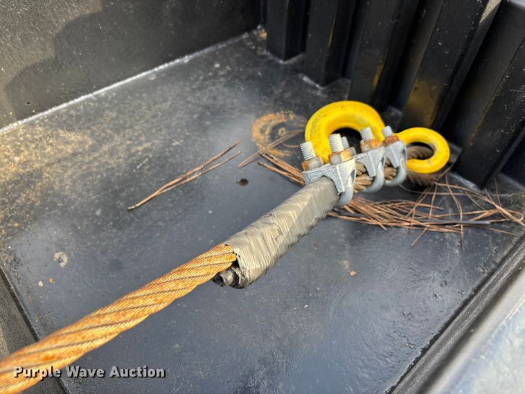 image for item DW7321 2013 Ledwell & Sons Enterprises drop deck hydraulic tail equipment trailer