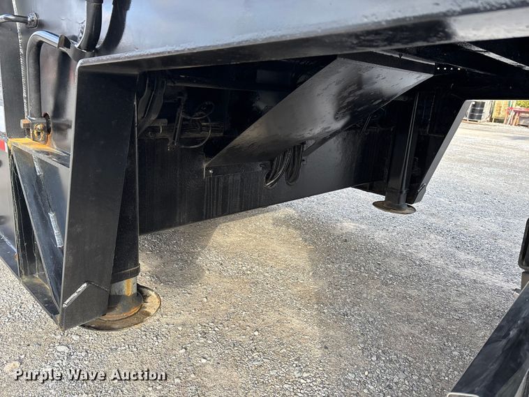 image for item DW7321 2013 Ledwell & Sons Enterprises drop deck hydraulic tail equipment trailer