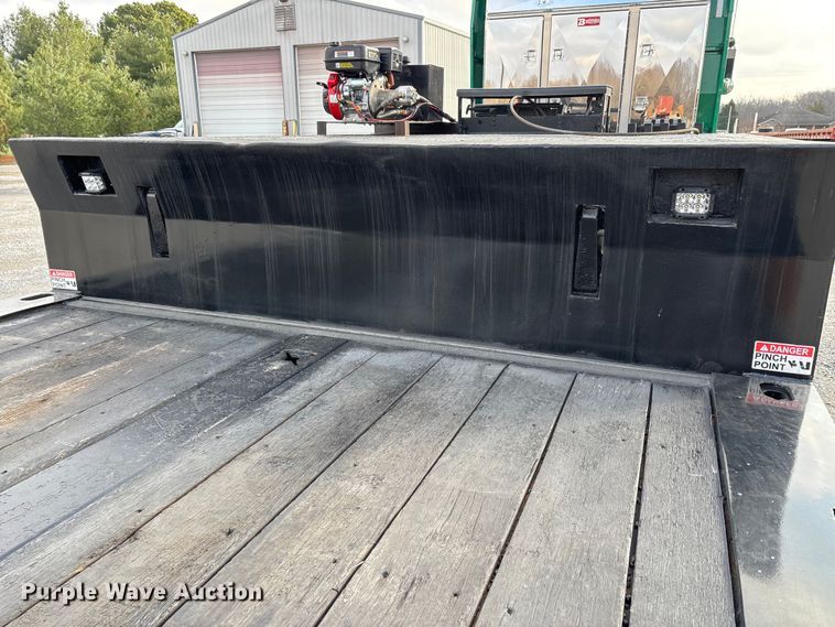image for item DW7321 2013 Ledwell & Sons Enterprises drop deck hydraulic tail equipment trailer