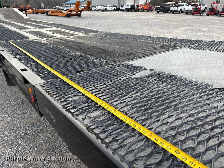 image for item DW7321 2013 Ledwell & Sons Enterprises drop deck hydraulic tail equipment trailer