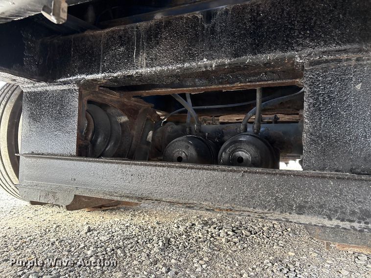 image for item DW7321 2013 Ledwell & Sons Enterprises drop deck hydraulic tail equipment trailer