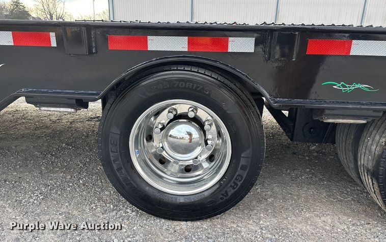 image for item DW7321 2013 Ledwell & Sons Enterprises drop deck hydraulic tail equipment trailer