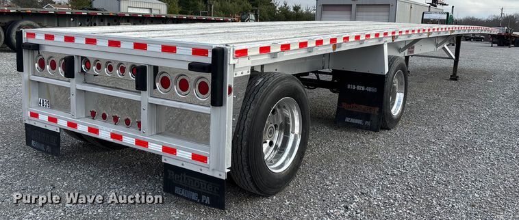 image for item DW7322 2008 Reitnour flatbed trailer