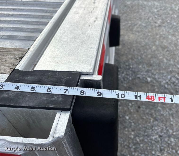 image for item DW7322 2008 Reitnour flatbed trailer