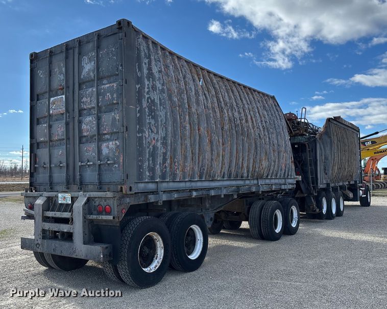 image for item DW7344 1993 Western Star 4900 crane grapple truck 