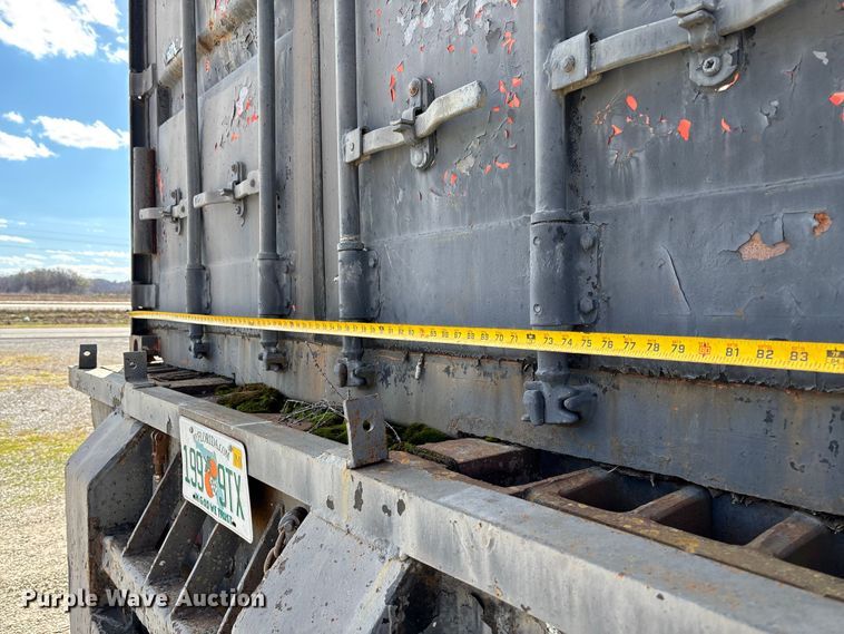 image for item DW7344 1993 Western Star 4900 crane grapple truck 