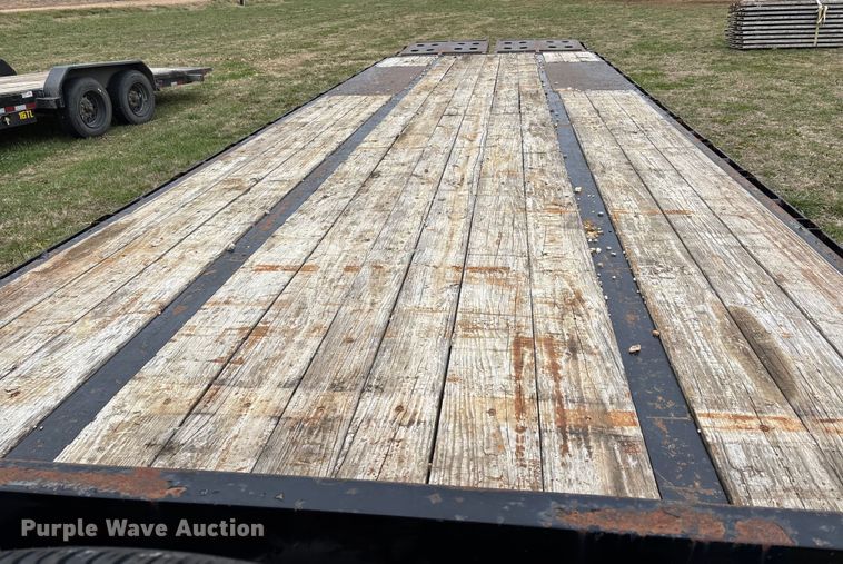 image for item DW7353 2017 Big Tex 22PH-25+5 equipment trailer