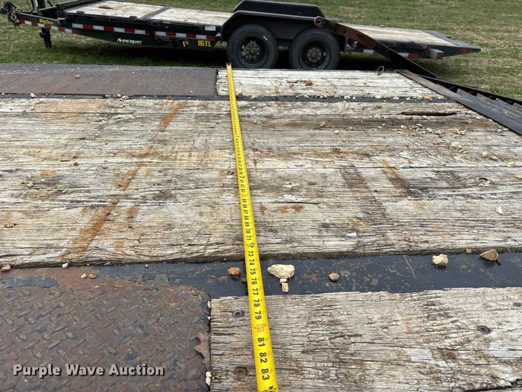 image for item DW7353 2017 Big Tex 22PH-25+5 equipment trailer