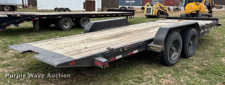 image for item DW7354 2022 Big Tex 16TL-20BK tilt deck equipment trailer