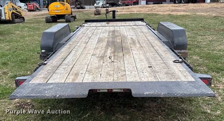 image for item DW7354 2022 Big Tex 16TL-20BK tilt deck equipment trailer